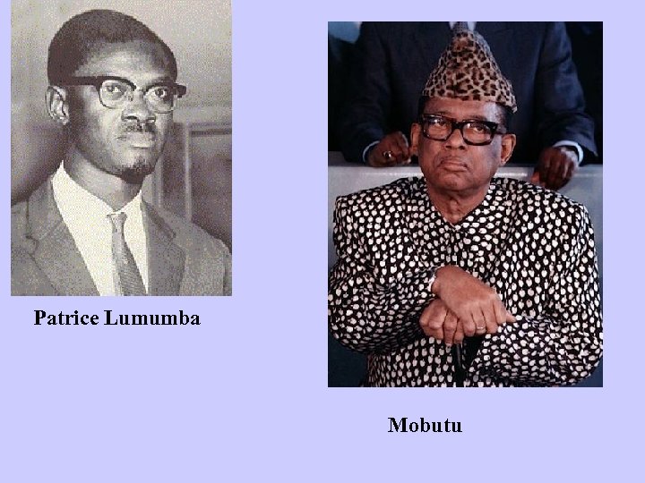 Patrice Lumumba Mobutu 