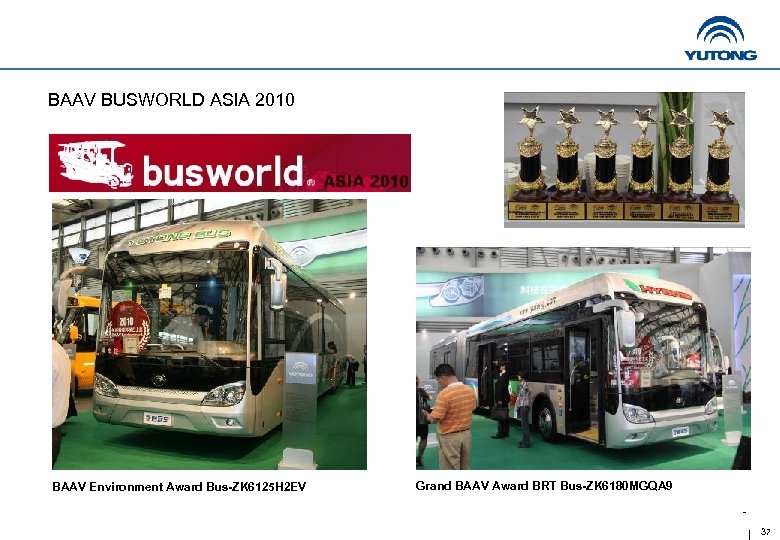 BAAV BUSWORLD ASIA 2010 BAAV Environment Award Bus-ZK 6125 H 2 EV Grand BAAV