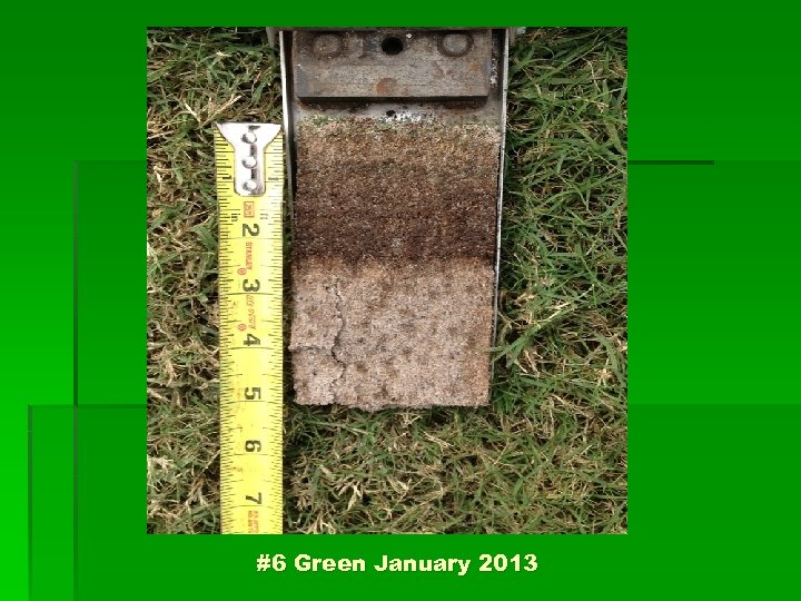 #6 Green January 2013 