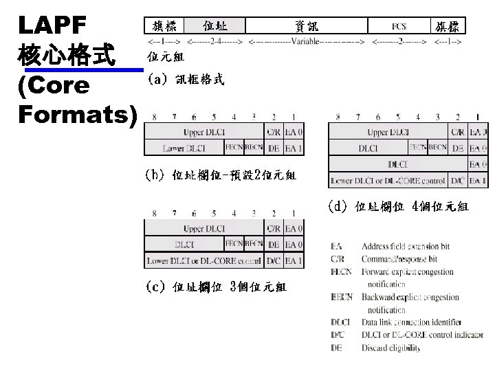LAPF 核心格式 (Core Formats) 