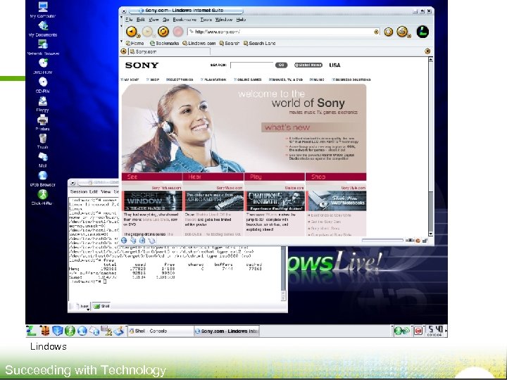 Lindows Succeeding with Technology 