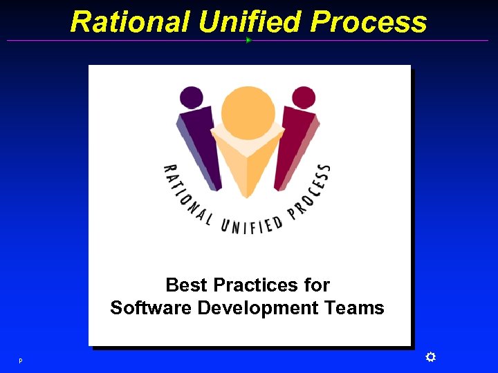 Rational Unified Process Best Practices for Software Development Teams p R 