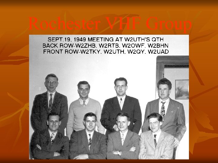 Rochester VHF Group 