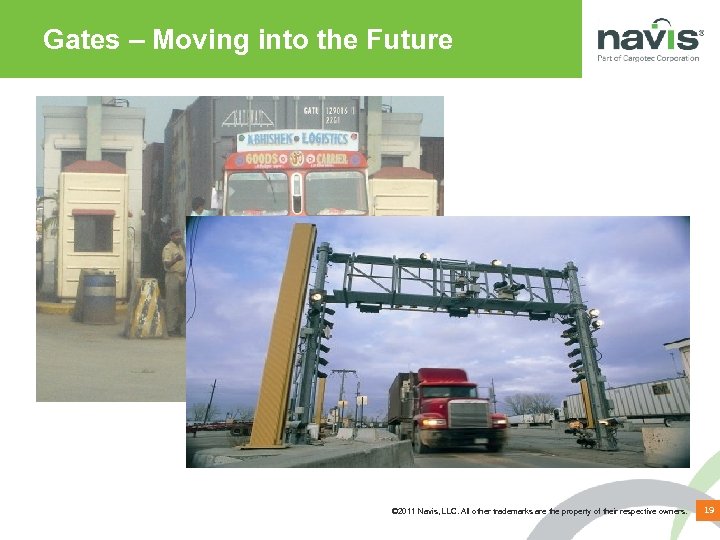 Gates – Moving into the Future © 2011 Navis, LLC. All other trademarks are