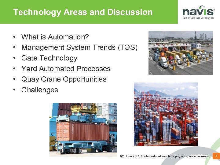 Technology Areas and Discussion • • • What is Automation? Management System Trends (TOS)