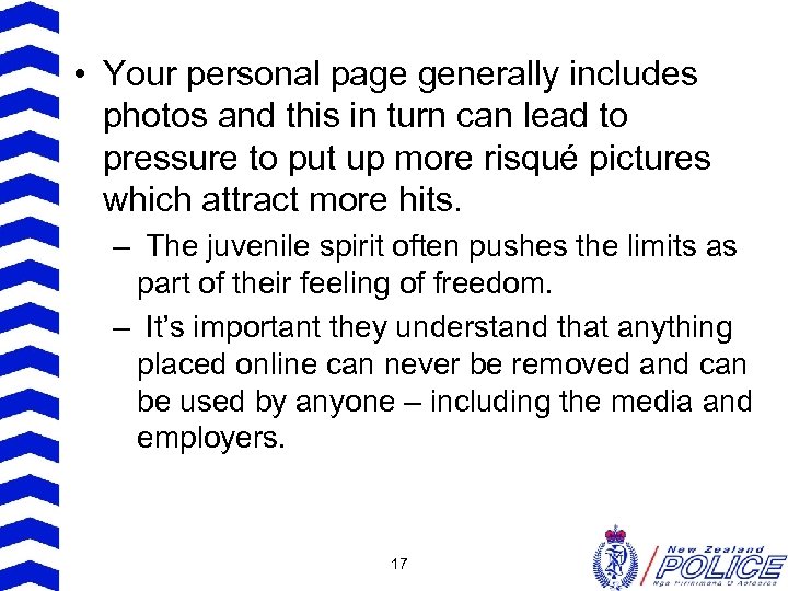  • Your personal page generally includes photos and this in turn can lead