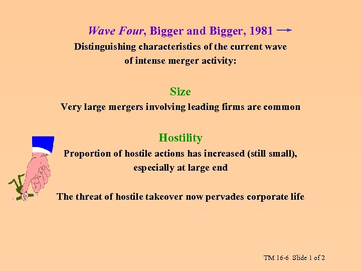 Wave Four, Bigger and Bigger, 1981 Distinguishing characteristics of the current wave of intense