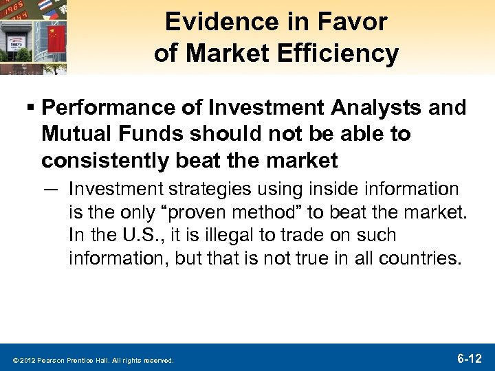 Evidence in Favor of Market Efficiency § Performance of Investment Analysts and Mutual Funds
