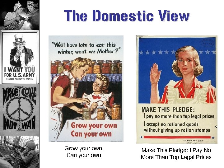 The Domestic View Grow your own, Can your own Make This Pledge: I Pay