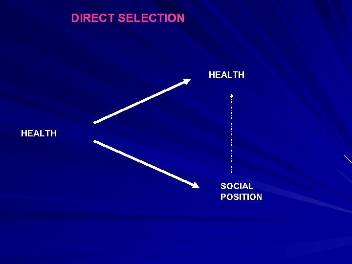 DIRECT SELECTION HEALTH SOCIAL POSITION 