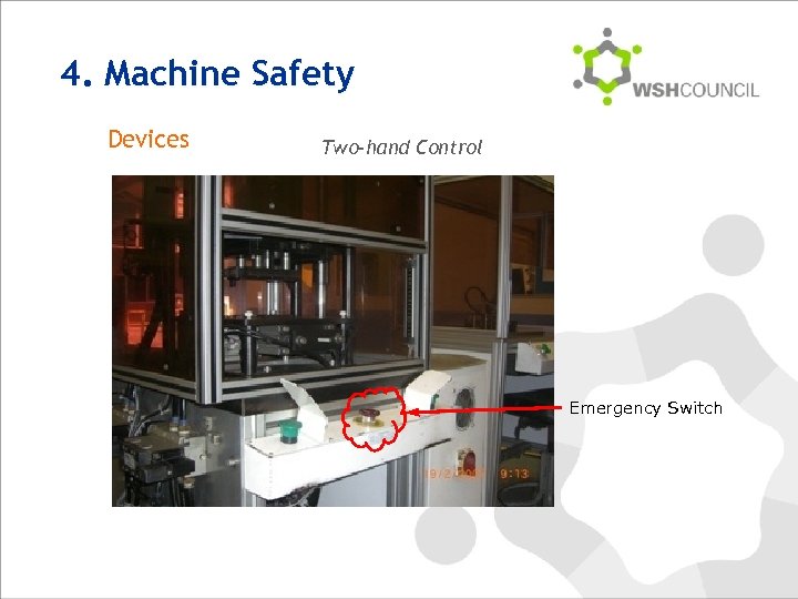 4. Machine Safety Devices Two-hand Control Emergency Switch 
