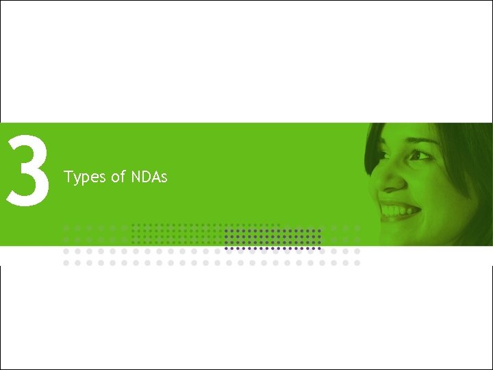3 Types of NDAs 15 | Sign before you tell … NDA | May