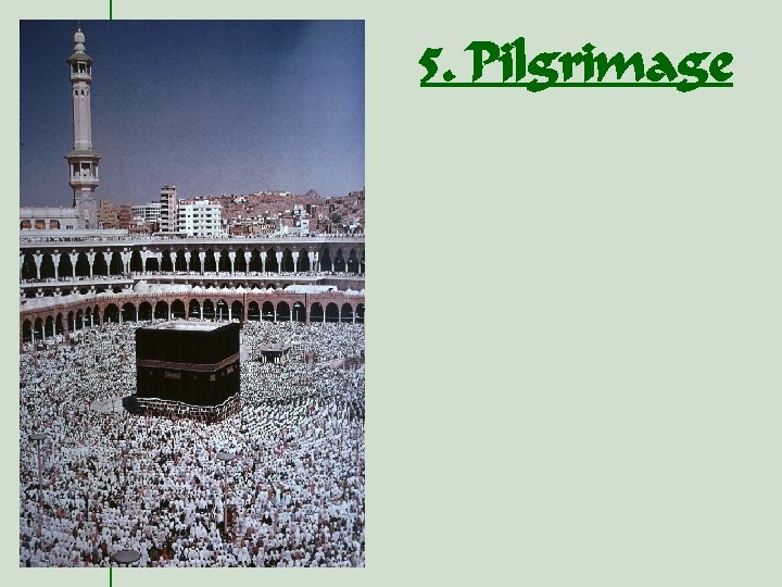 5. Pilgrimage 