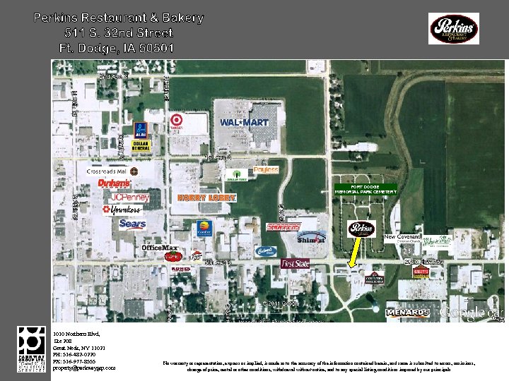 FORT DODGE MEMORIAL PARK CEMETERY 1010 Northern Blvd, Ste 208 Great Neck, NY 11021