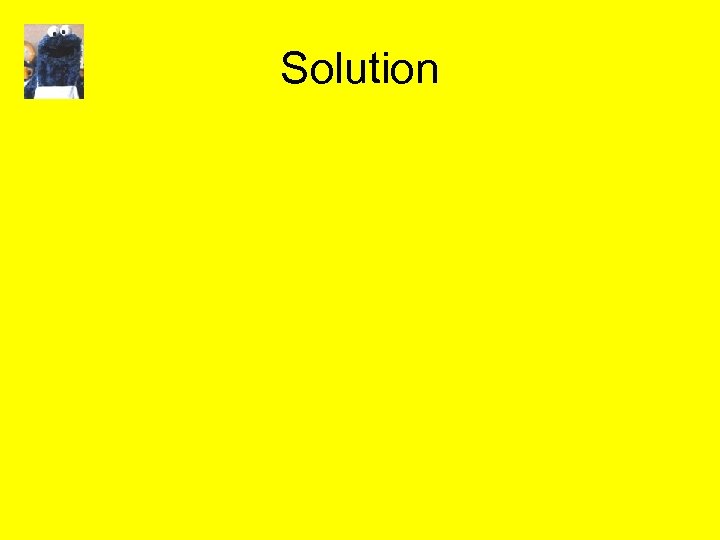 Solution 