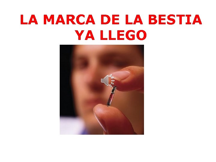 LA MARCA DE LA BESTIA YA LLEGO 