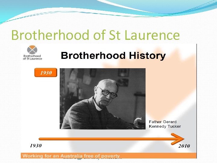 Brotherhood of St Laurence Simon Biggs University of Melbourne 