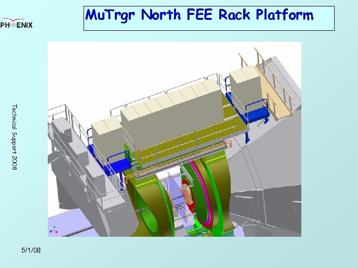 Mu. Trgr North FEE Rack Platform Technical Support 2008 5/1/08 