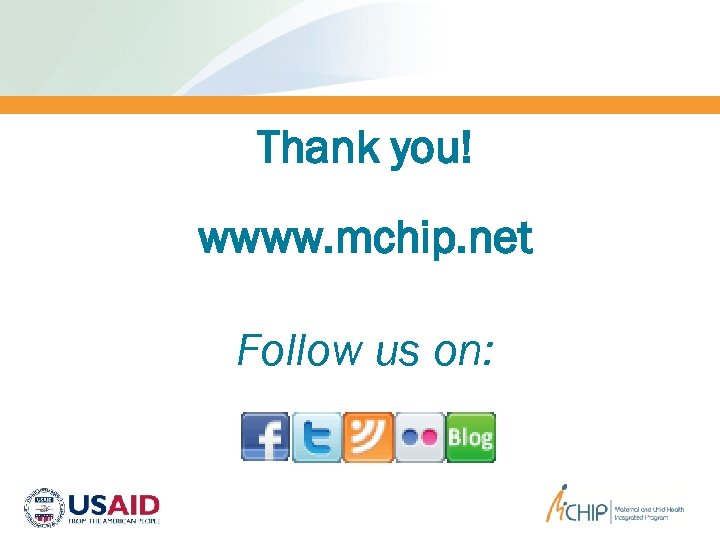 Thank you! wwww. mchip. net Follow us on: 