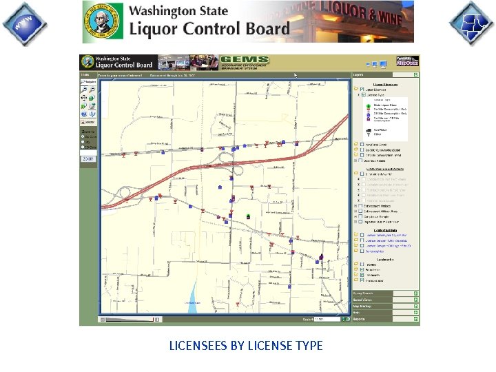 LICENSEES BY LICENSE TYPE 
