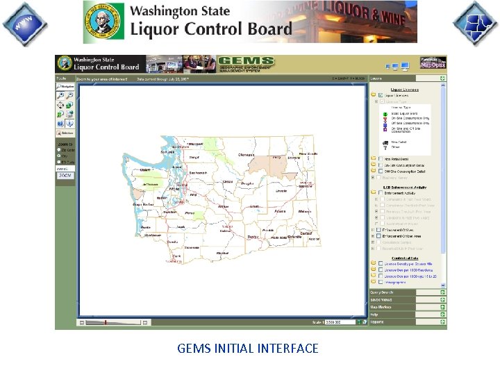 GEMS INITIAL INTERFACE 