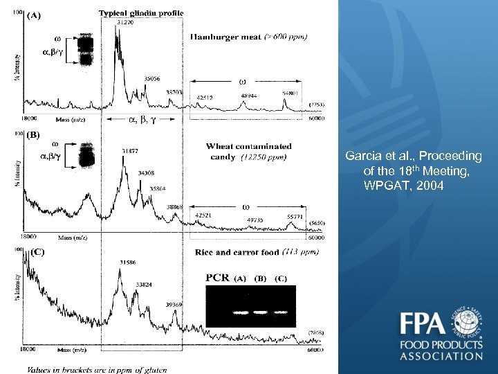 Garcia et al. , Proceeding of the 18 th Meeting, WPGAT, 2004 