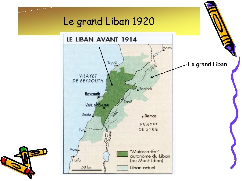 Le grand Liban 1920 Le grand Liban 