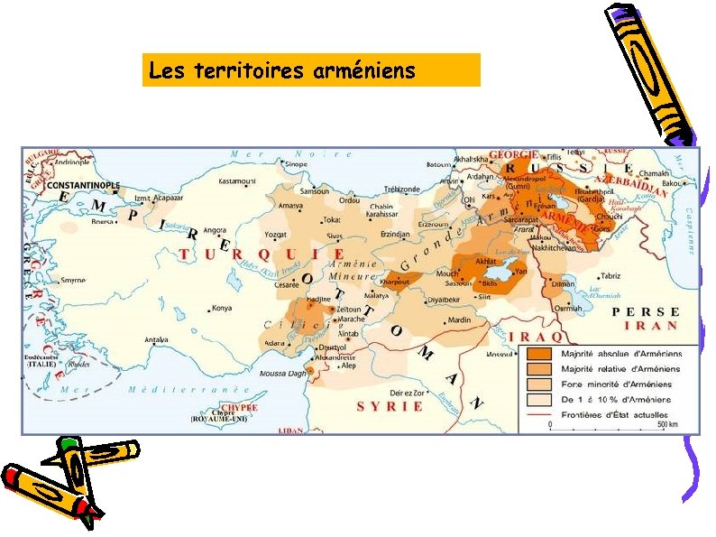 Les territoires arméniens 