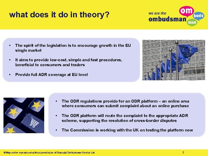 what does it do in theory? • The spirit of the legislation is to