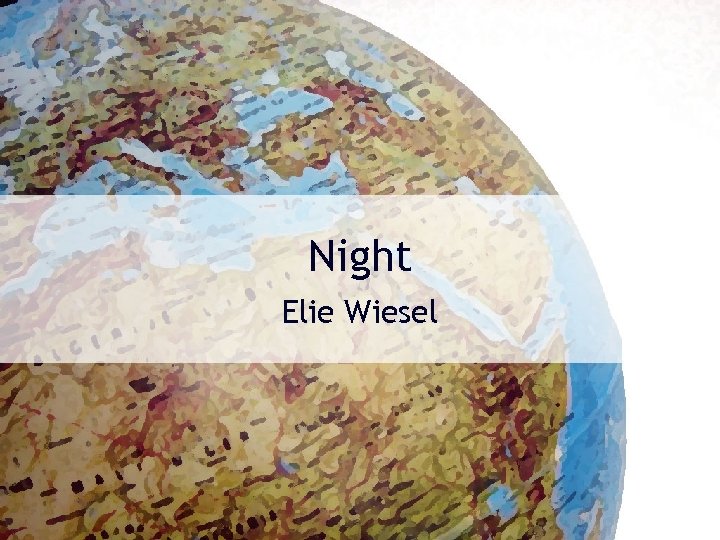 Night Elie Wiesel 