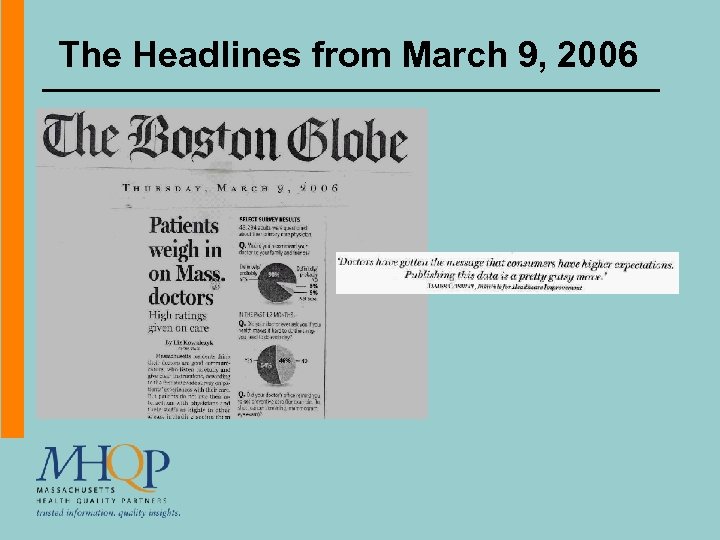 The Headlines from March 9, 2006 