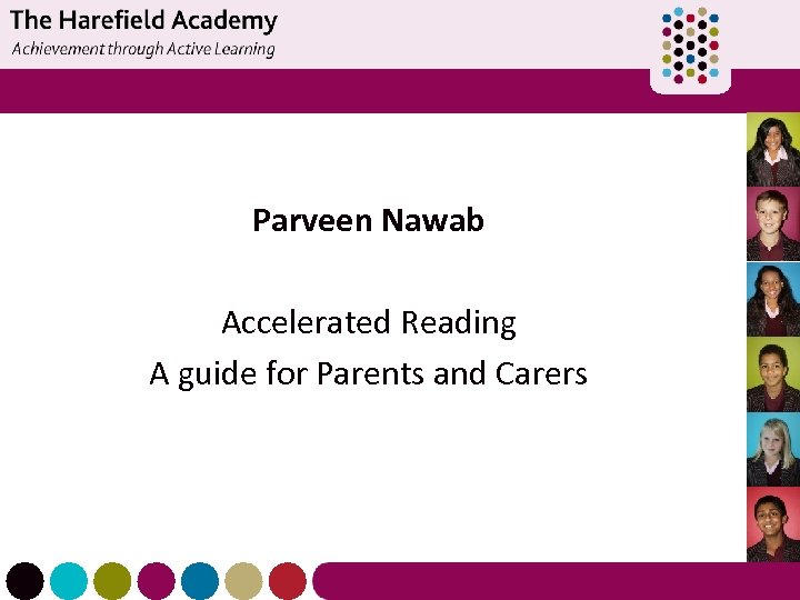 Parveen Nawab Accelerated Reading A guide for Parents and Carers 