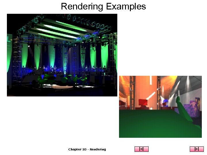 Rendering Examples Chapter 10 - Rendering 