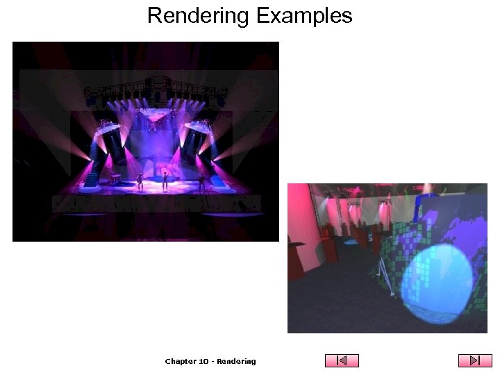 Rendering Examples Chapter 10 - Rendering 