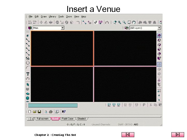 Insert a Venue Chapter 2 - Creating The Set 