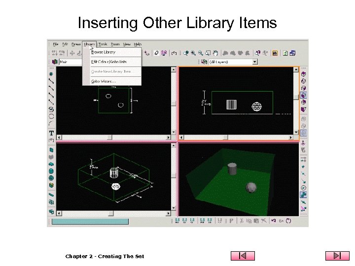 Inserting Other Library Items Chapter 2 - Creating The Set 