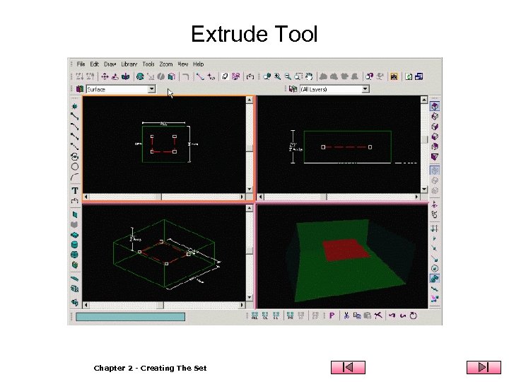 Extrude Tool Chapter 2 - Creating The Set 