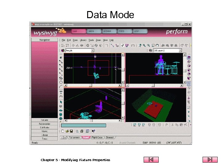 Data Mode Chapter 5 - Modifying Fixture Properties 