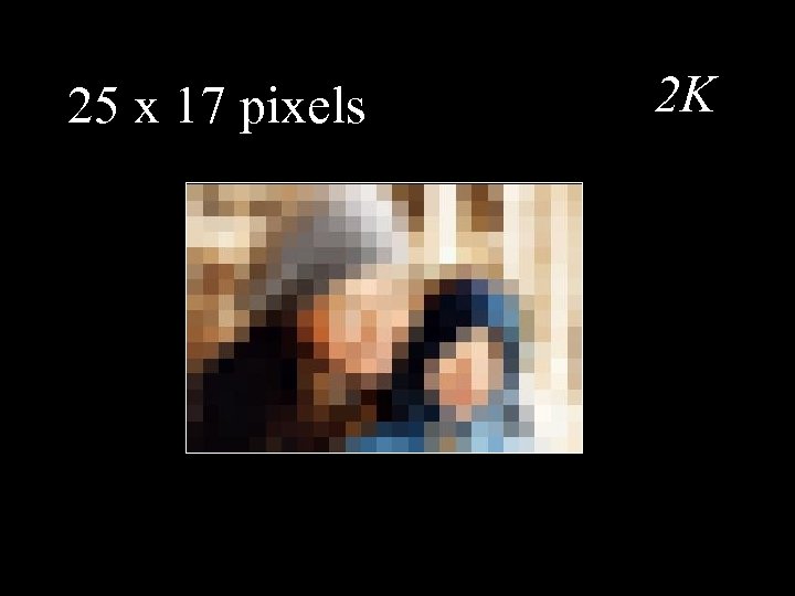25 x 17 pixels 2 K 