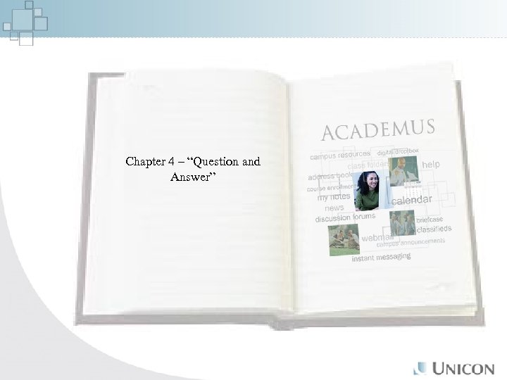 Chapter 4 – “Question and Answer” 