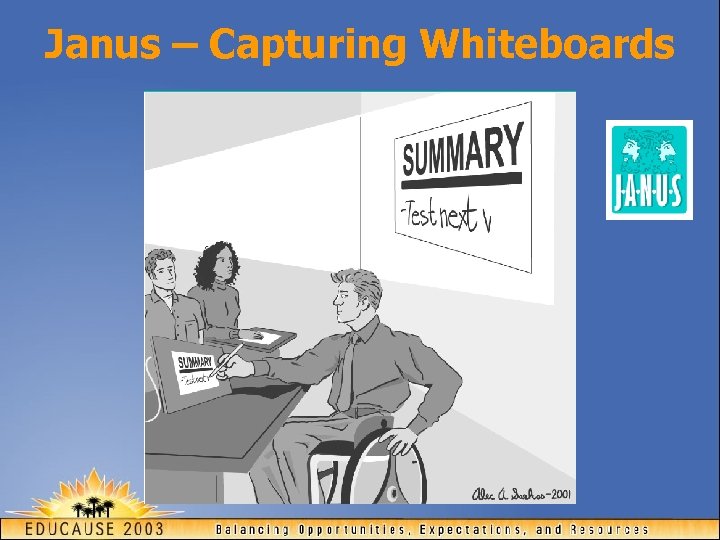 Janus – Capturing Whiteboards 