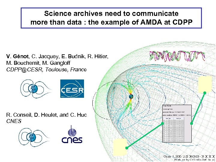Science archives need to communicate more than data : the example of AMDA at