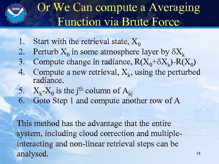 Or We Can compute a Averaging Function via Brute Force 1. 2. 3. 4.