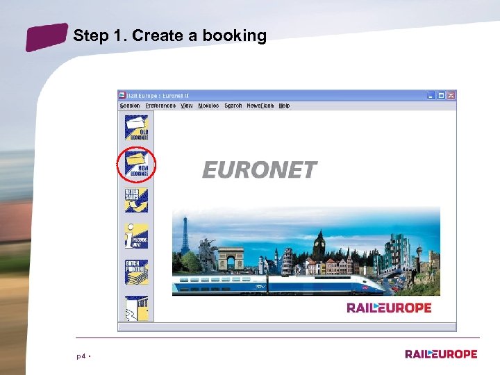 Step 1. Create a booking p 4 • 