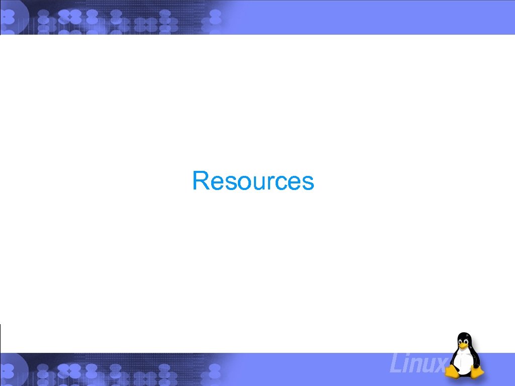 Resources 