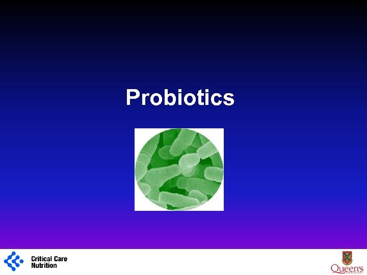 Probiotics 1 