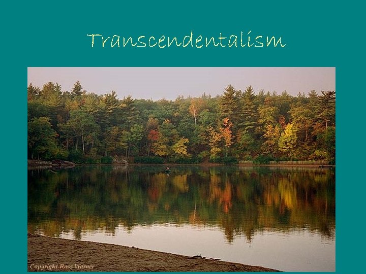 Transcendentalism 