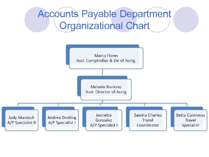 Accounts Payable Organization Chart