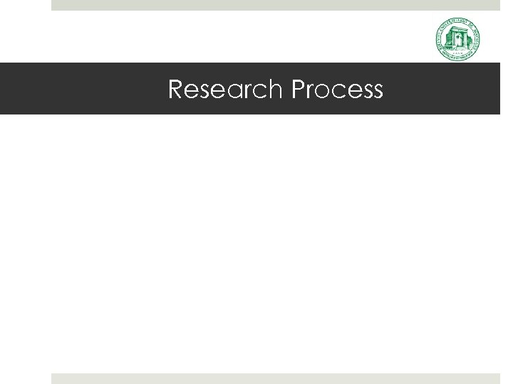 Research Process 