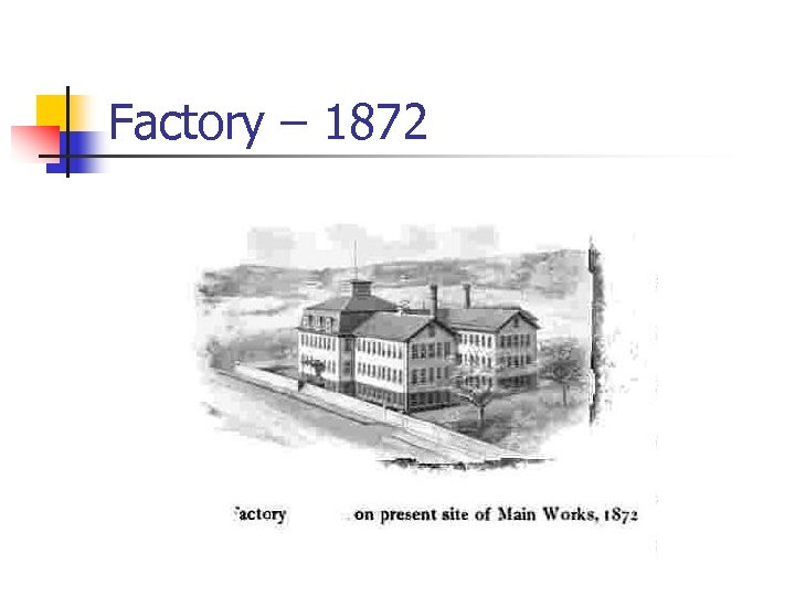 Factory – 1872 